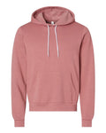 Bella+Canvas 3719 Unisex Sponge Fleece Pullover Hoodie - Heather Mauve - flat front