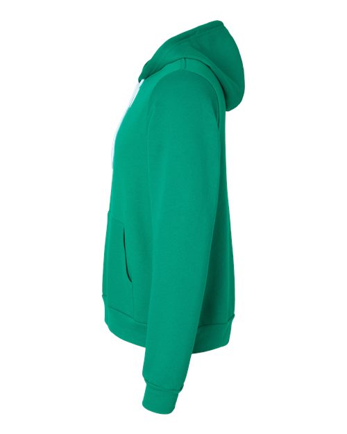 Bella+Canvas 3719 Unisex Sponge Fleece Pullover Hoodie - Kelly - side