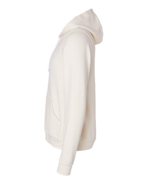 Bella+Canvas 3719 Unisex Sponge Fleece Pullover Hoodie - Natural - side