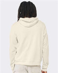 Bella+Canvas 3719 Unisex Sponge Fleece Pullover Hoodie - Natural - model back