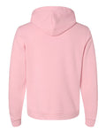 Bella+Canvas 3719 Unisex Sponge Fleece Pullover Hoodie - Pink - back