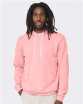 Bella+Canvas 3719 Unisex Sponge Fleece Pullover Hoodie - Pink - model front