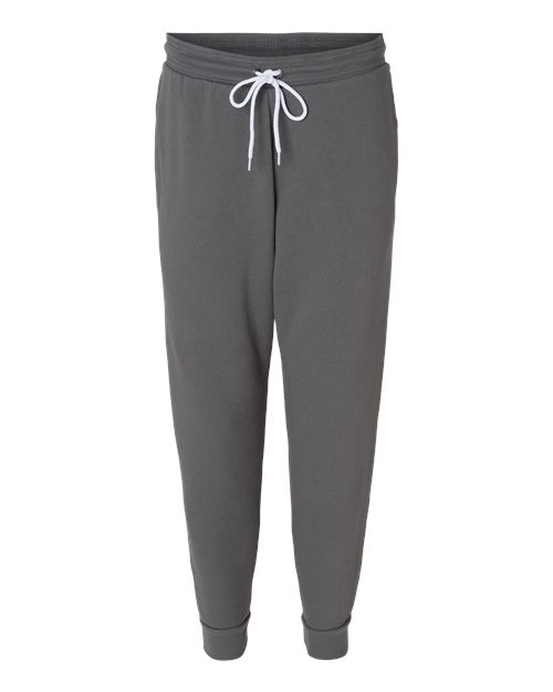 Bella + Canvas 3727 Sponge Fleece Joggers - Asphalt - flat front