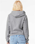 BELLA + CANVAS 7519 Women's Classic Hoodie Sweatshirt - Athletic Heather - model back