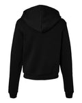 BELLA + CANVAS 7519 Women's Classic Hoodie Sweatshirt - Black - back