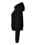 BELLA + CANVAS 7519 Women's Classic Hoodie Sweatshirt - Black - side