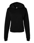 BELLA + CANVAS 7519 Women's Classic Hoodie Sweatshirt - Black - front