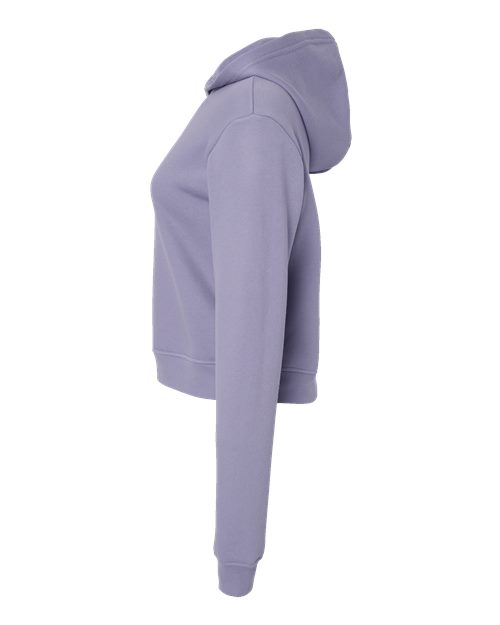 BELLA + CANVAS 7519 Women's Classic Hoodie Sweatshirt - Dark Lavender - side