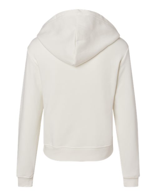 BELLA + CANVAS 7519 Women's Classic Hoodie Sweatshirt - Vintage White - back