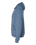 Bella + Canvas 3739 Sponge Fleece Full-Zip Hoodie Sweatshirt - Steel Blue - side