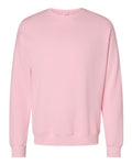 Bella + Canvas 3945 Sponge Fleece Drop Shoulder Crewneck Sweatshirt - Pink - flat front