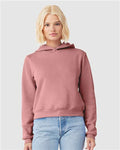BELLA + CANVAS 7519 Women's Classic Hoodie Sweatshirt - Mauve - model front