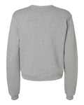 BELLA + CANVAS 7511 Women's Sponge Fleece Crewneck Sweatshirt - Athletic Heather - back