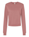 BELLA + CANVAS 7511 Women's Sponge Fleece Crewneck Sweatshirt - Mauve - front