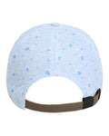 Imperial DNA010 The Aloha Rope Cap - Blue Waves - back