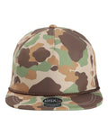 Imperial DNA010 The Aloha Rope Cap - Frog Skin Camo/ Brown - front