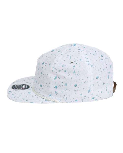 Imperial DNA010 The Aloha Rope Cap - Winter Blue - side