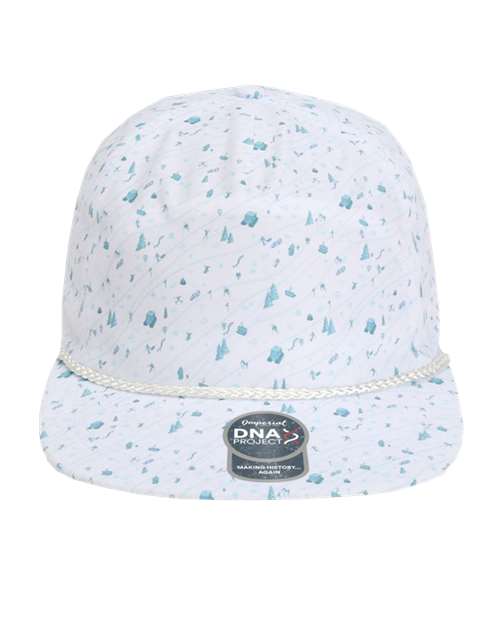 Imperial DNA010 The Aloha Rope Cap - Winter Blue - front