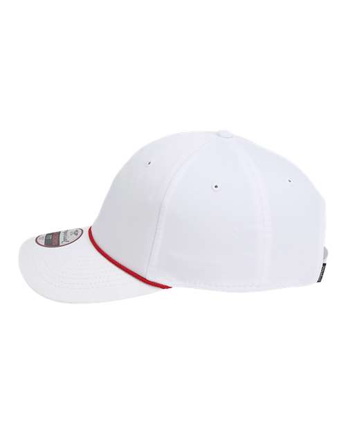 Imperial 7054 The Wingman Cap - White/ Red - side