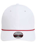 Imperial 7054 The Wingman Cap - White/ Red - front