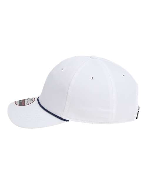 Imperial 7054 The Wingman Cap - White/ Navy - side