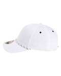 Imperial 6054 The Habanero Performance Rope Cap - White - side