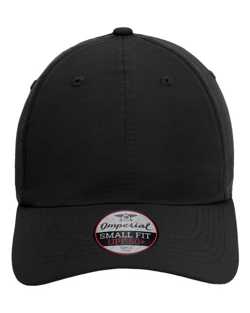Imperial L338 The Hinsen Performance Ponytail Cap - Black - front