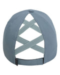 Imperial L338 The Hinsen Performance Ponytail Cap - Breaker Blue - back