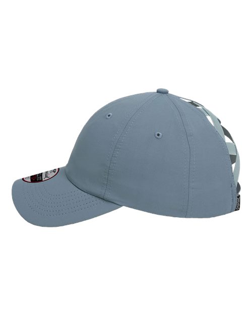 Imperial L338 The Hinsen Performance Ponytail Cap - Breaker Blue - side