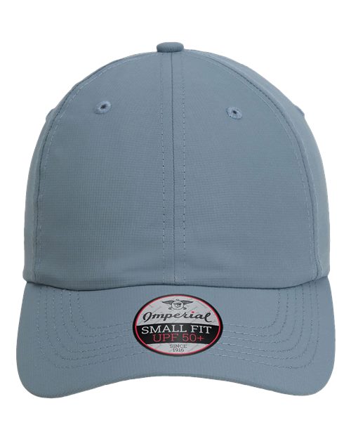 Imperial L338 The Hinsen Performance Ponytail Cap - Breaker Blue - front