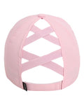 Imperial L338 The Hinsen Performance Ponytail Cap - Light Pink - back