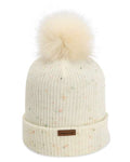 Imperial 6014 The Montage Pom Cuffed Beanie - Putty - back