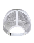 Imperial 7055 The Night Owl Performance Rope Cap - Grey/ White - back