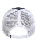 Imperial 7055 The Night Owl Performance Rope Cap - Navy/ White - back