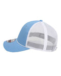 Imperial 7055 The Night Owl Performance Rope Cap - Powder Blue/ White - side