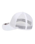 Imperial 7055 The Night Owl Performance Rope Cap - White/ White - side