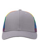 Grey/ Rainbow