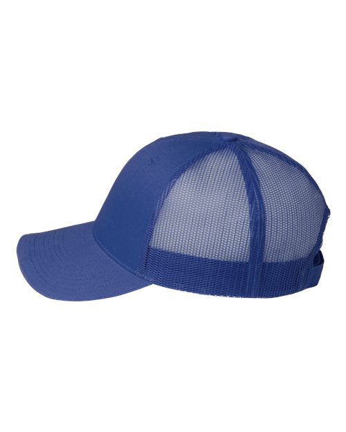 Valucap S102 Sandwich Trucker Cap - Royal - side