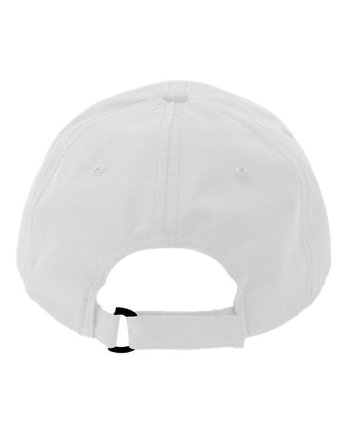 Valucap SM140 Performance Microfiber Cap - White - back