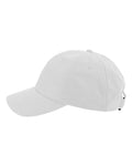 Valucap SM140 Performance Microfiber Cap - White - side