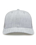 The Game GB452E Everyday Trucker Cap - Heather Light Grey - front