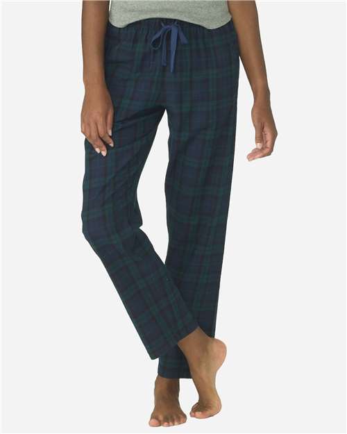 Boxercraft BW6620 Women's Haley Flannel Pants - Scottish Tartan Plaid - model front