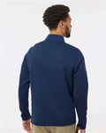 Adidas A588 Men's Spacer Quarter-Zip Pullover - Collegiate Navy - model back