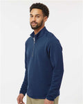 Adidas A588 Men's Spacer Quarter-Zip Pullover - Collegiate Navy - model side