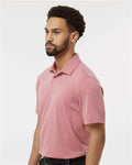 Adidas A590 Men's Blended Polo - Pink Strata Melange - model side