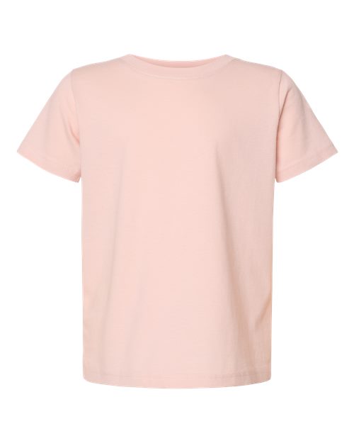 Rabbit Skins 3321 Toddler Fine Jersey Tee - Blush - front