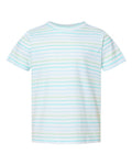 Rabbit Skins 3321 Toddler Fine Jersey Tee - Marine Stripe - front