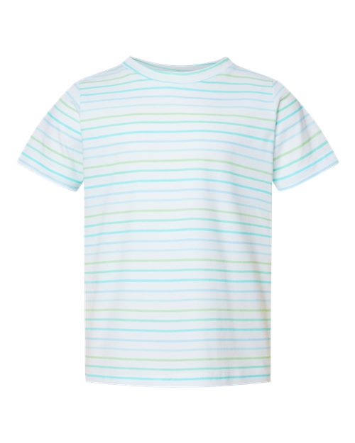 Rabbit Skins 3321 Toddler Fine Jersey Tee - Marine Stripe - front