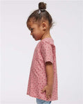 Rabbit Skins 3321 Toddler Fine Jersey Tee - Mauvelous Spot - model side