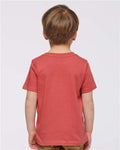 Rabbit Skins 3321 Toddler Fine Jersey Tee - Passionfruit - model back